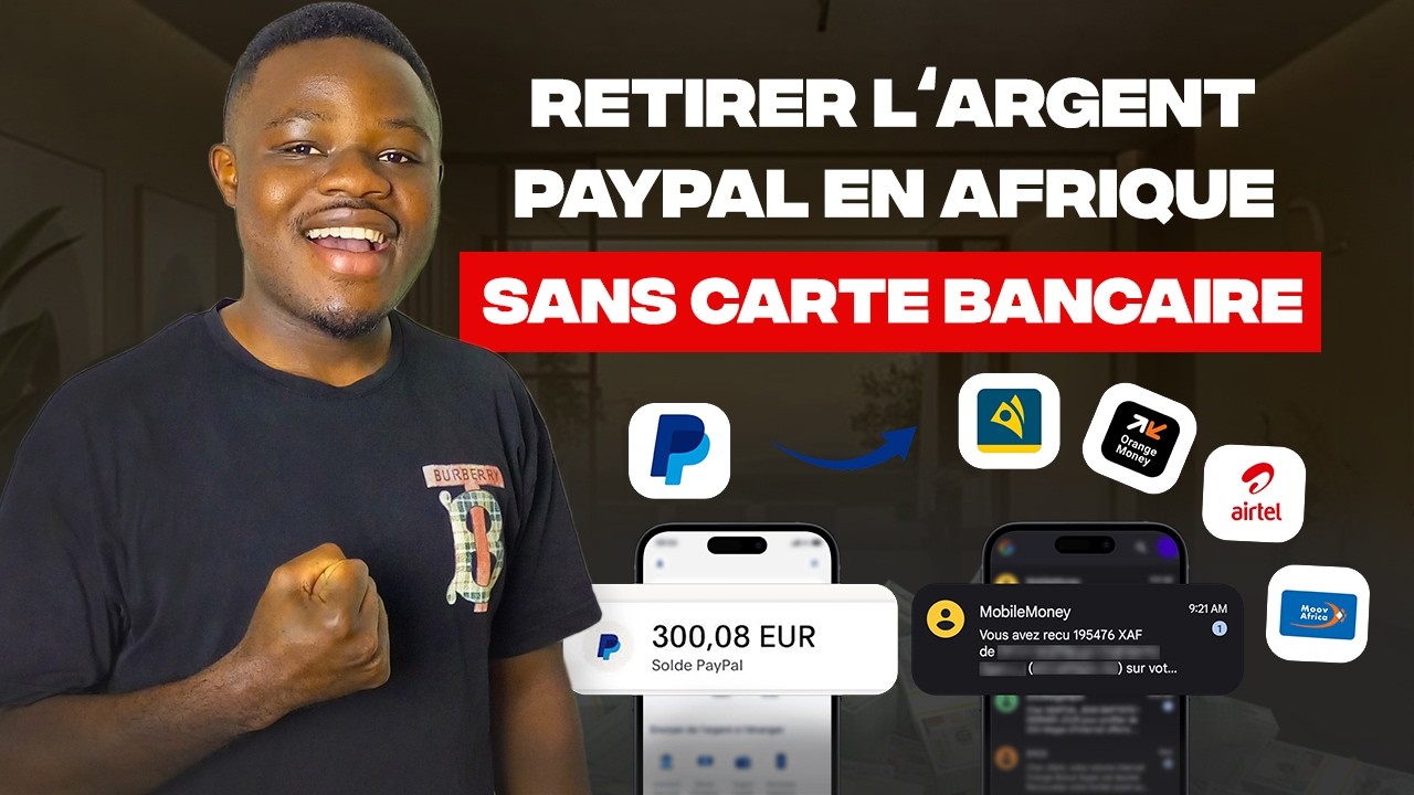RETIRER L'ARGENT PAYPAL SANS CARTE BANCAIRE EN 2026 (EN AFRIQUE)