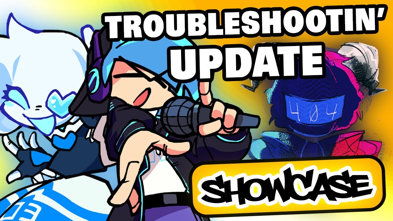 HUGE Troubleshootin' V3 Update! | FNF Mod Showcase | Troubleshootin' [HARD]