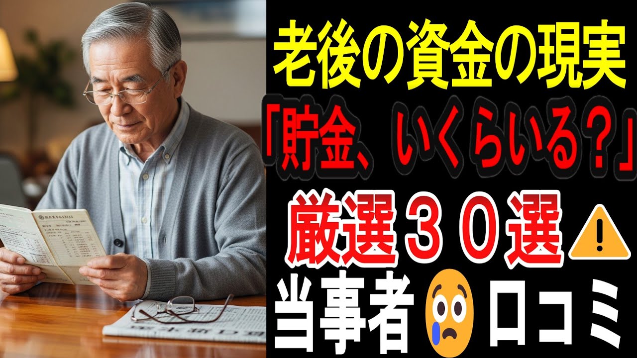 【シニアの口コミ】【必見】60代が告白「こんなはずじゃなかった…」老後の貯金で後悔した30のリアル体験談📝