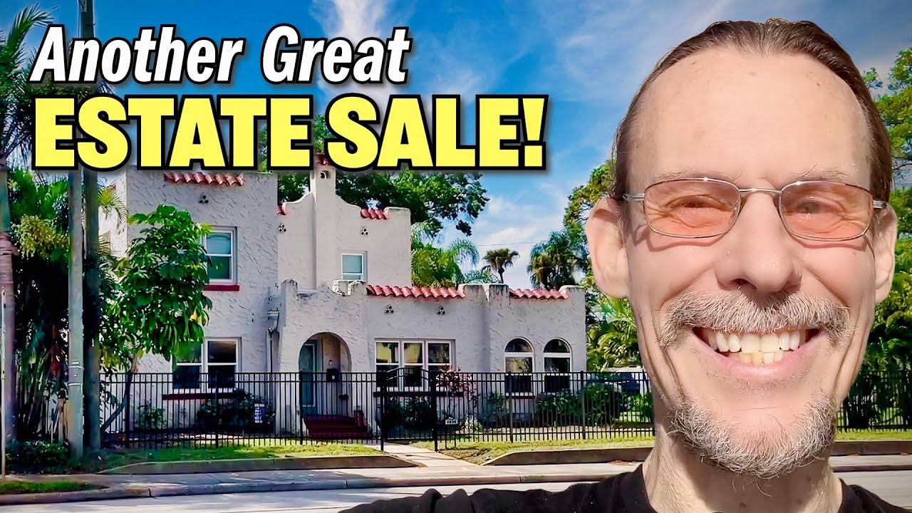Bargain Vintage & Antiques at 1920s Manor Estate Sale!