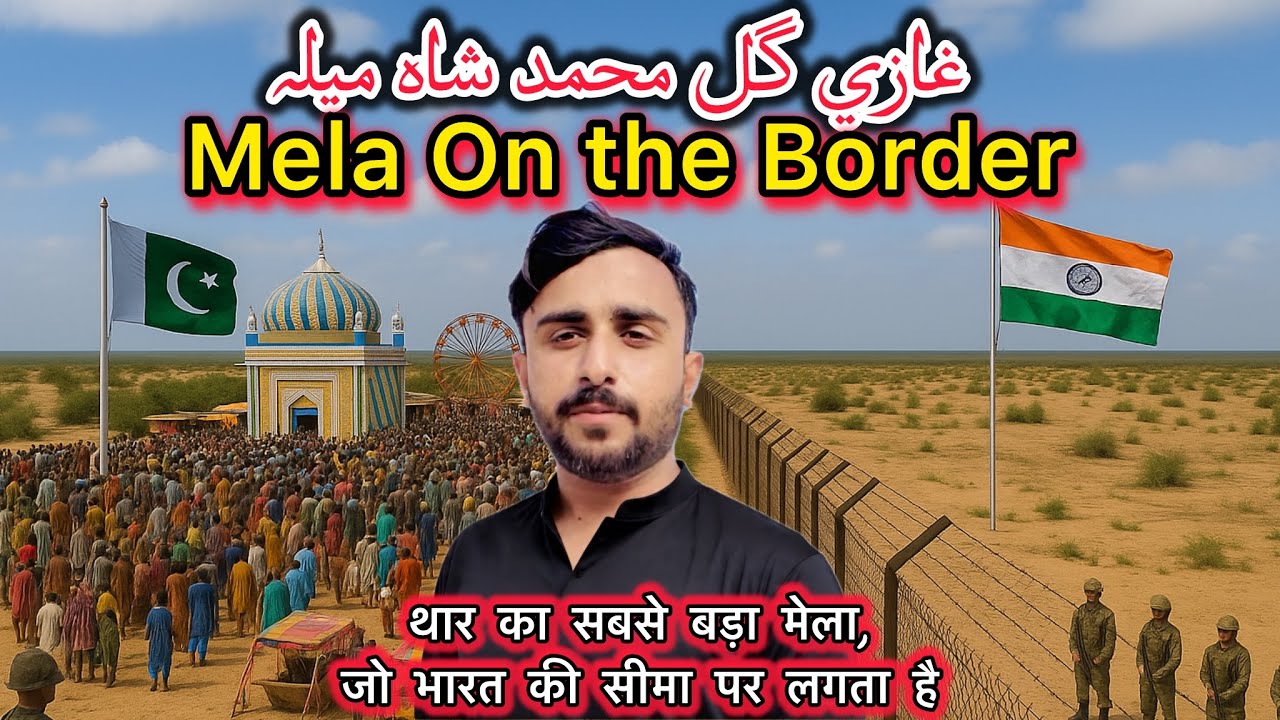 Mirpurkhas to India Border | Complete Travel Guide | Ghazi Gul Muhammad Shah Mela 2025 at the Border