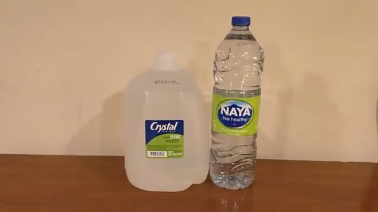 Jon Drinks Water #6123 Naya Natural Spring Water  VS Crystal Springs Natural Spring Water