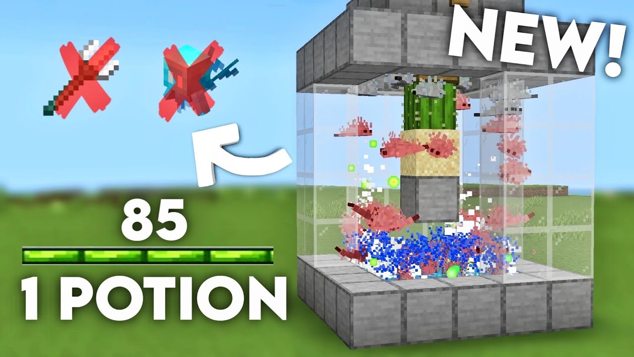 BEST XP Farm for Minecraft Bedrock MCPE 1.21!