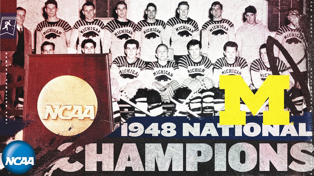 The 1948 NCAA hockey championship - archived footage