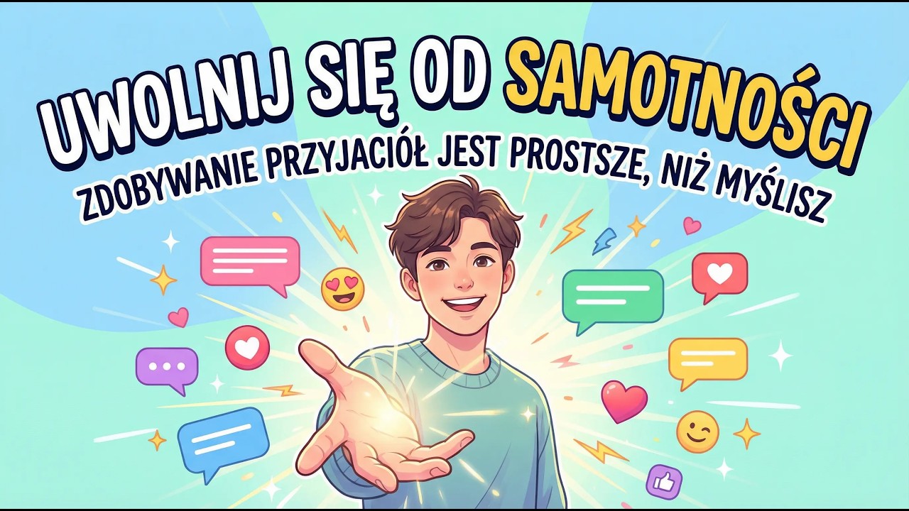 Uwolnij się od samotności: zdobywanie przyjaciół jest prostsze, niż myślisz