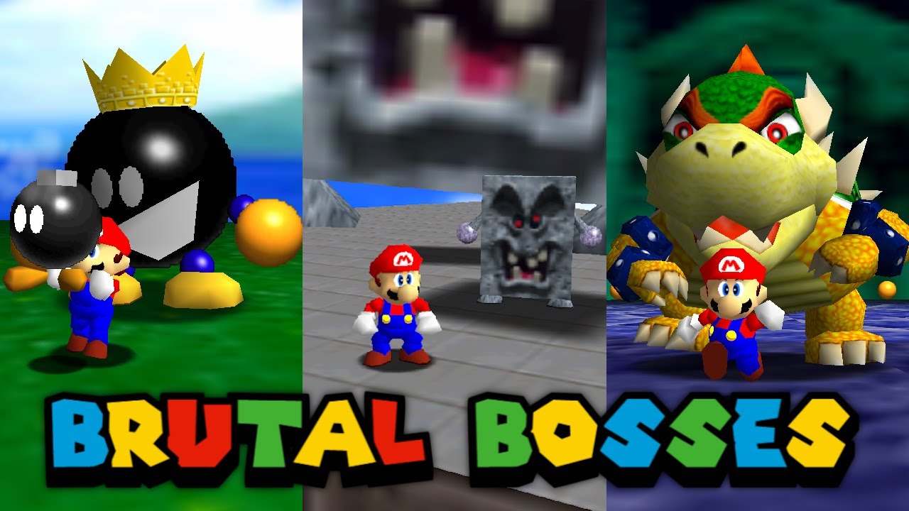 Super Mario 64 PC Port - Mod: Brutal Bosses