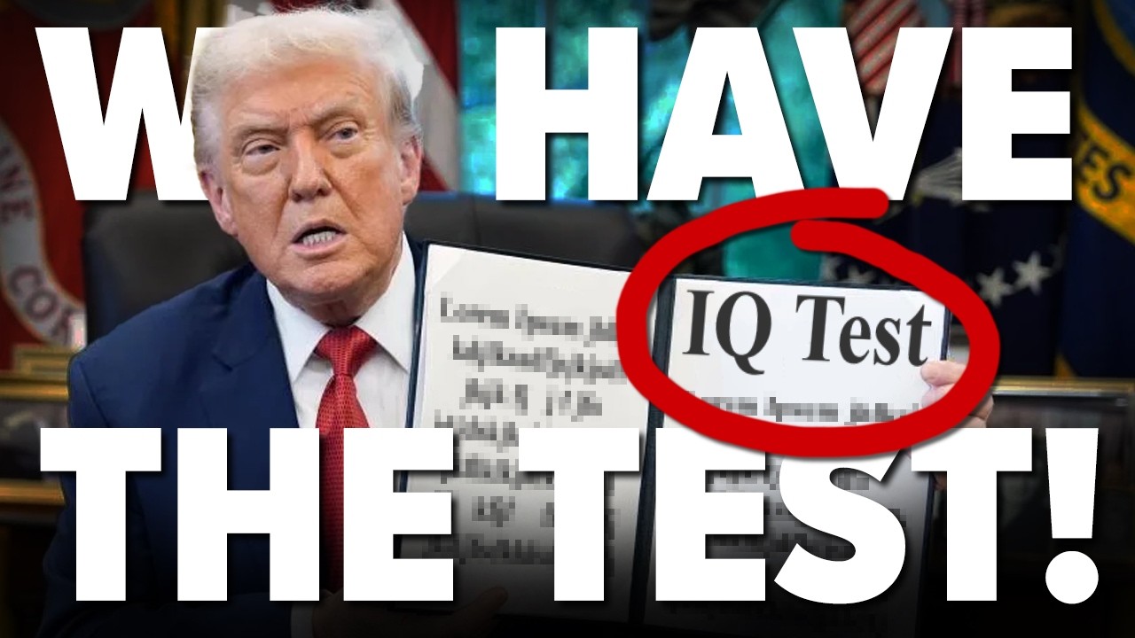 НАСТОЯЩИЙ ДОКТОР демонстрирует «тест на IQ» Трампа (неужели он настолько сложен?)