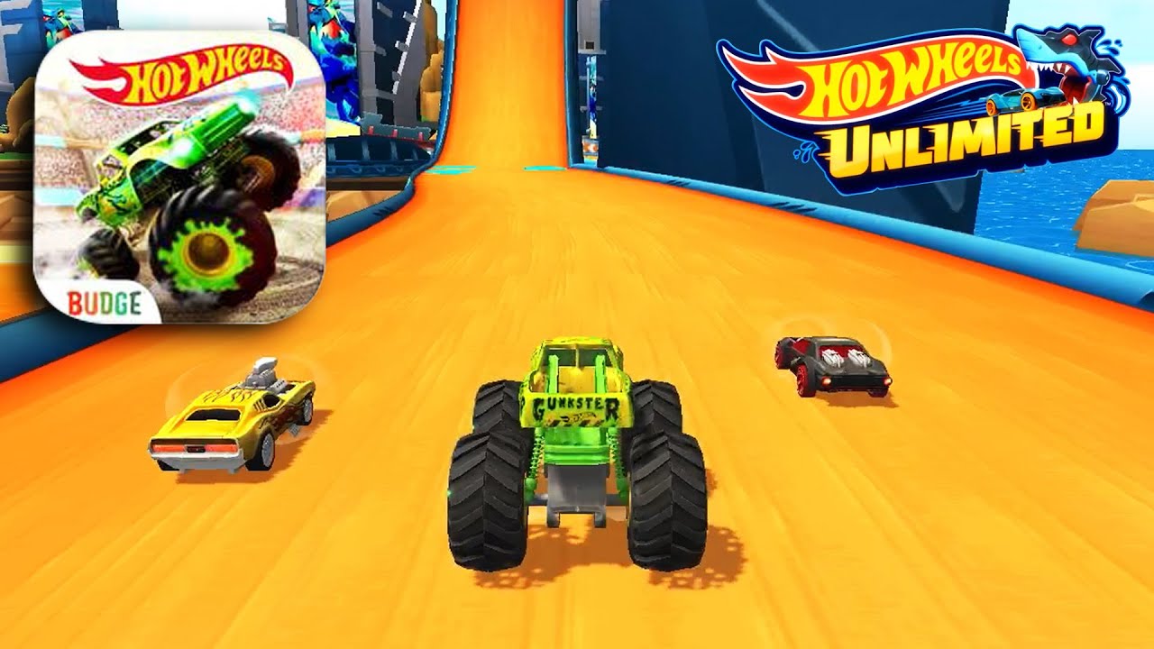 HOT WHEELS UNLIMITED 2 - GUNKSTER Race In World Tracks