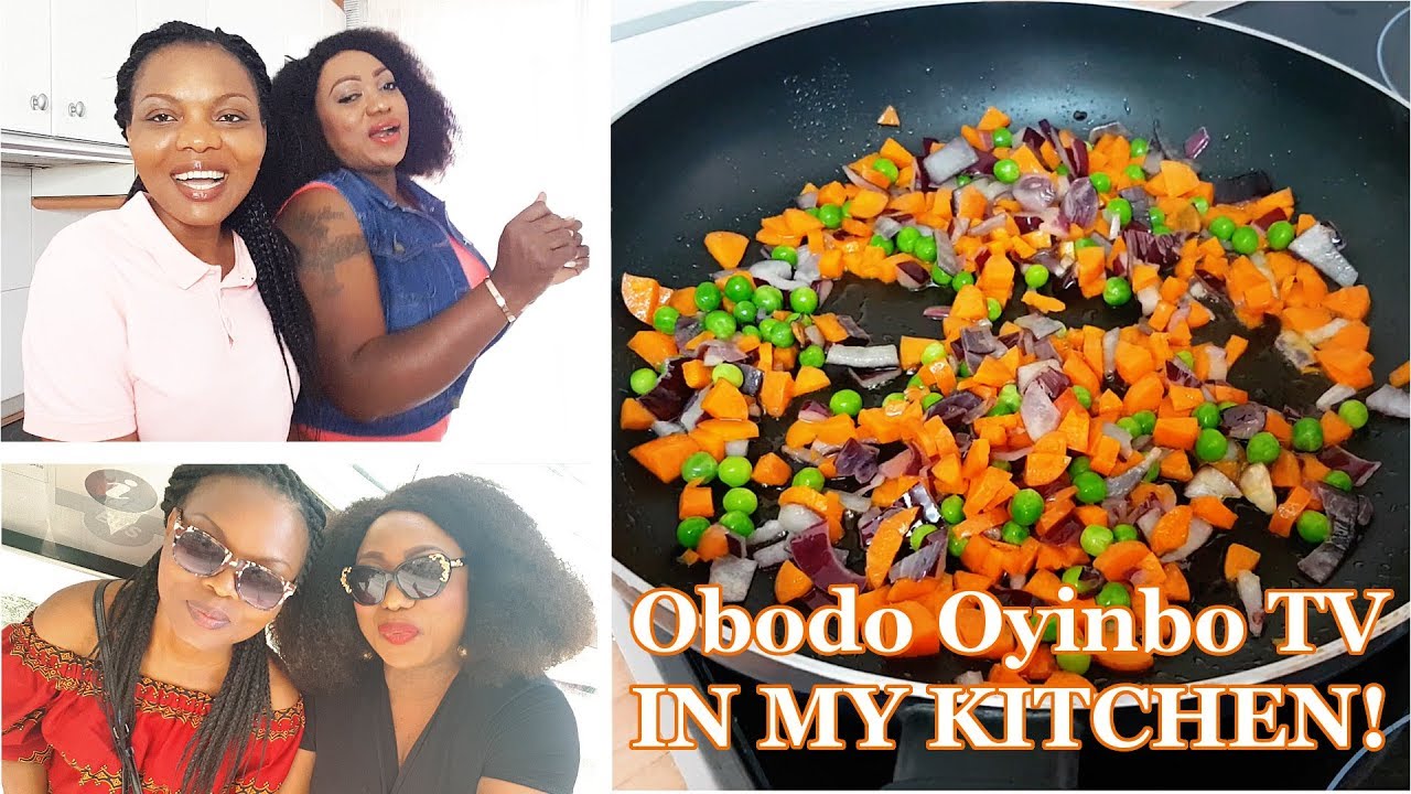 Obodo Oyinbo TV Cooks in Flo Chinyere Kitchen | Flo Chinyere