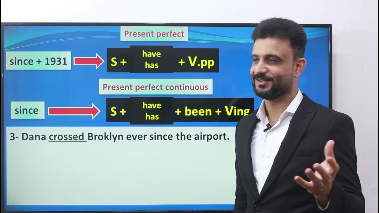 ئینگلیزی پۆلی 12 یونتی یەک بابەتی present perfect و present perfect continuous