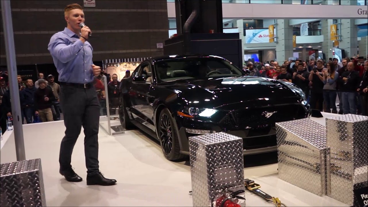 Chicago Auto Show 2018 -- Mustang Dyno Demonstration