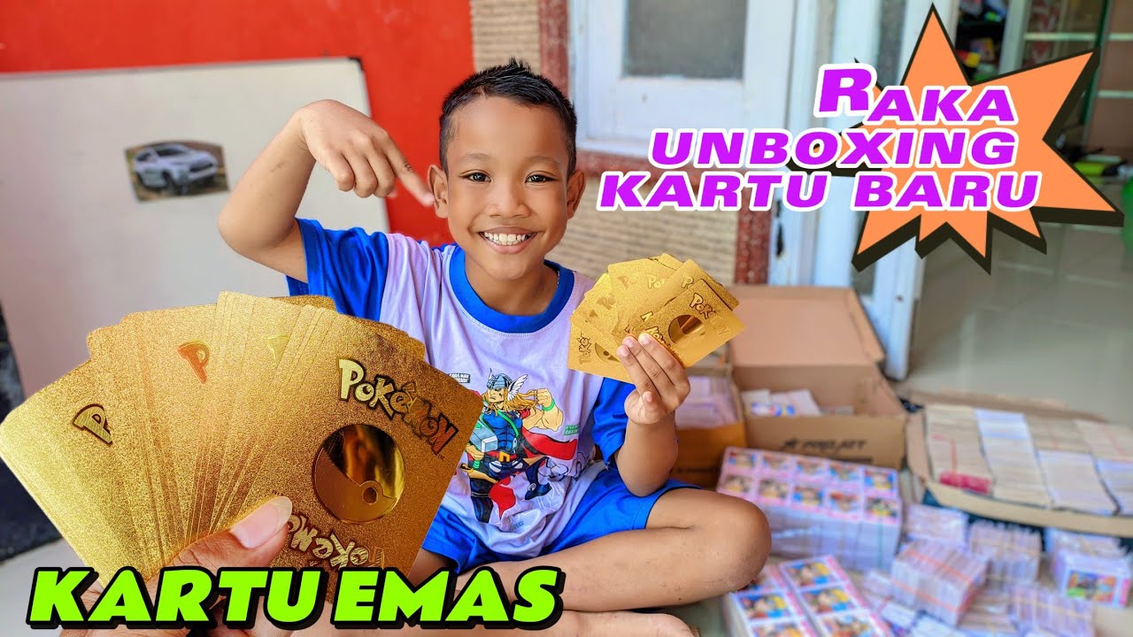✨ KARTU KOLEKSI RAKA DATANG LAGI 🤩 SUPER MEWAH BANGET 😎 RAKA SPILL SEMUA KARTU HASIL MENANGNYA ‼️