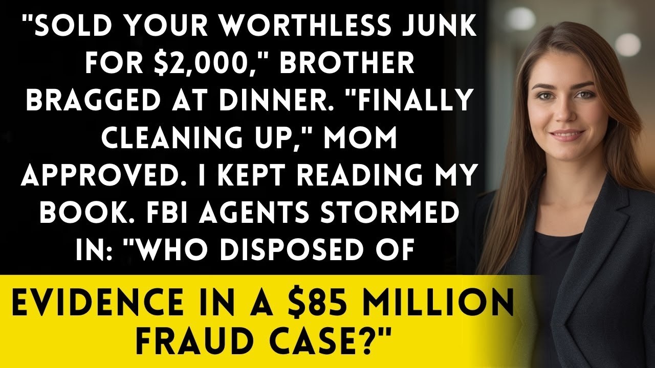 Brother Sold My 'Junk' Collection—It Was Evidence In A Federal Investigation