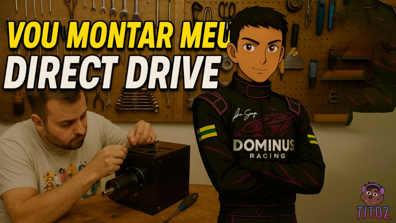 PRE&Ccedil;OS ABSURDOS! 😡 Decidi montar meu pr&oacute;prio Direct Drive Caseiro e neste v&iacute;deo eu conto TUDO.