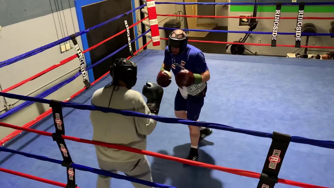 Sparring at Vintage Boxing