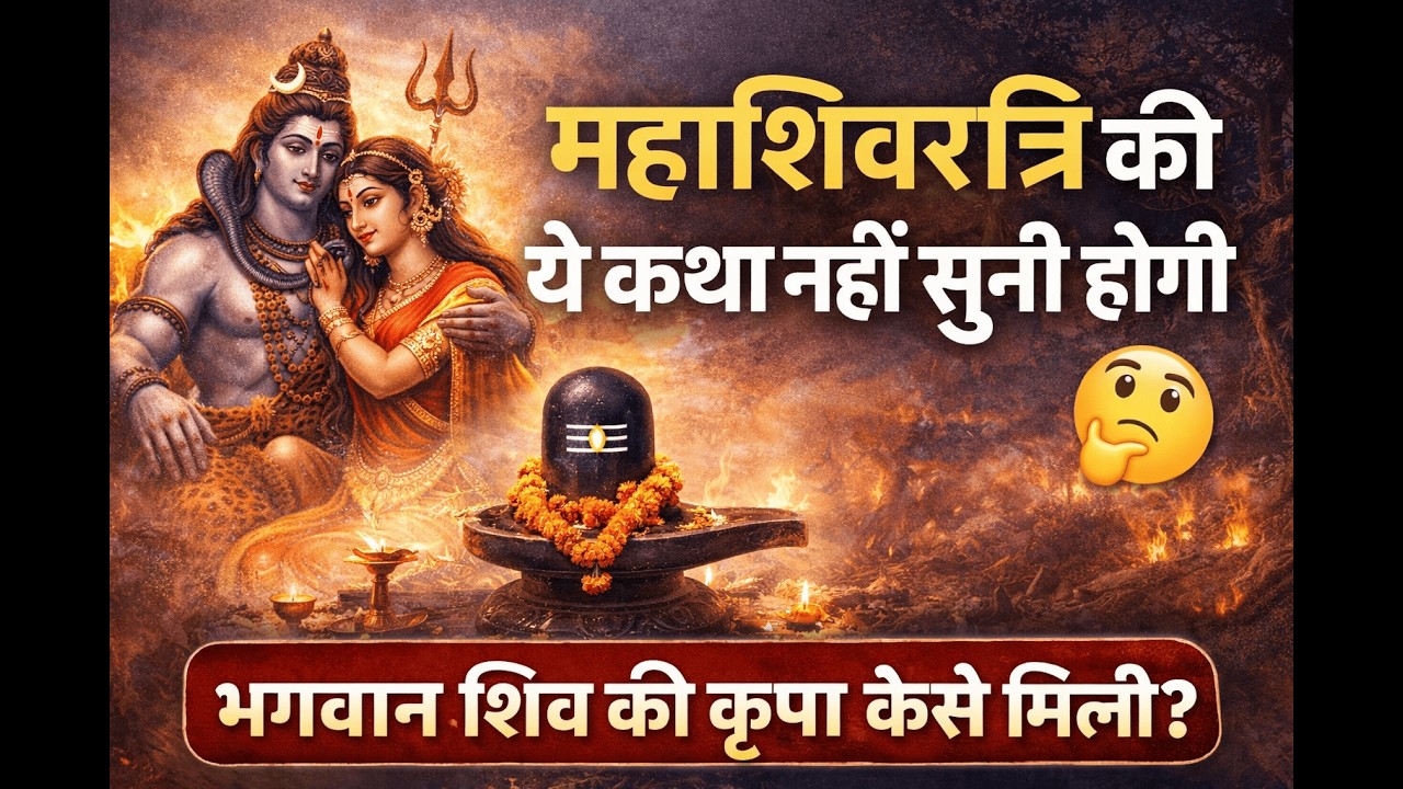 “महाशिवरात्रि की ये कथा आपने नहीं सुनी होगी | Why This Night Is So Powerful?महाशिवरात्रि 15 Feb 2026