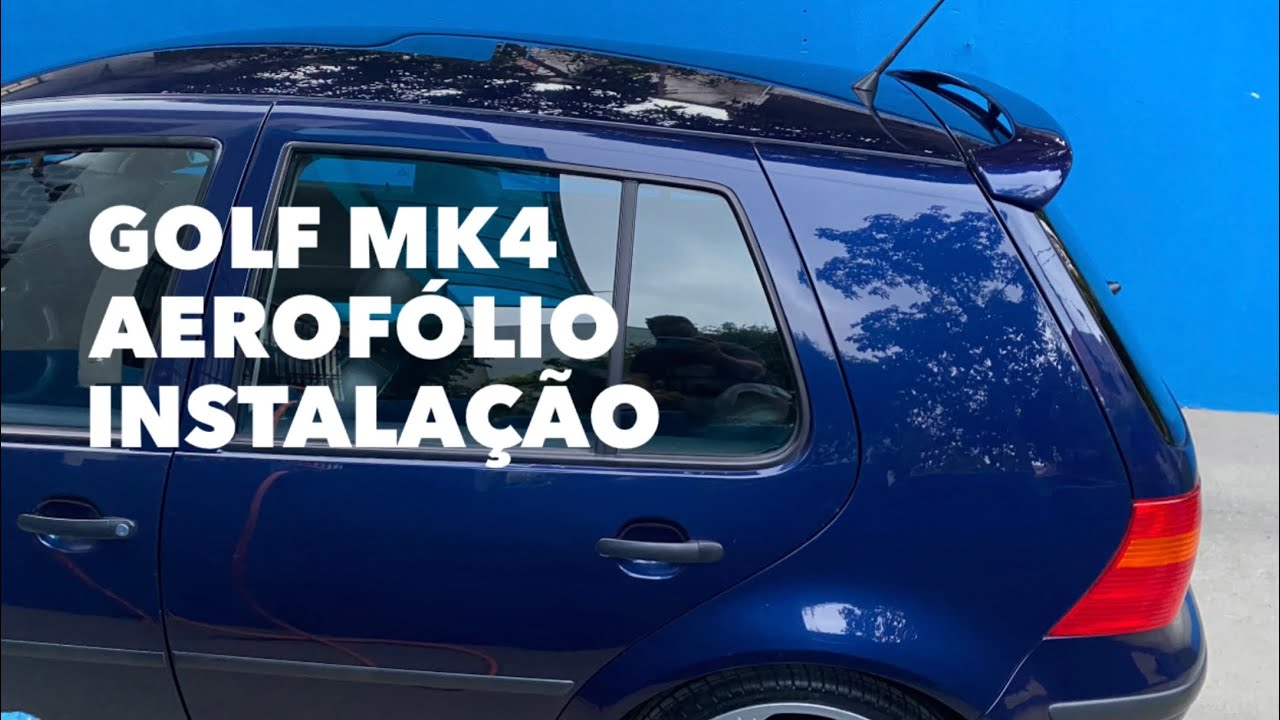 Golf Mk4 Aerofólio instalação