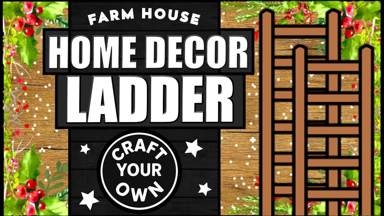 UNIQUE FARMHOUSE LADDER  JENGA BLOCKS INSPIRATION SEASONAL DIYS YOU WANT TO MAKE THIS ONE #CRAFTS