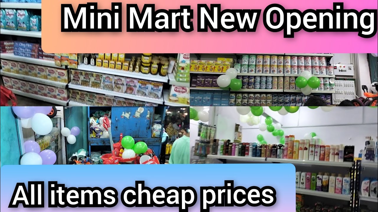 New Mini Mart Opening| Baby All items cheap prices | Ansari baby diapers &Mini Mart| Nadia faisal