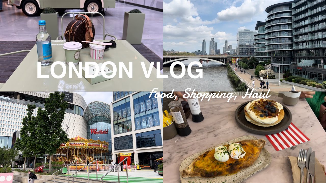 London vlog 🇬🇧 ( day 4 & day 5 ) cafe, exploring the city, shopping, Haul | فلوق لندن