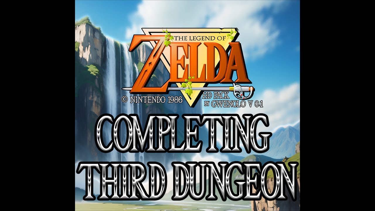 The Legend Of Zelda - Mesen HD Pack by Gwenolo - Episode 7 -Completing Dungeon 3