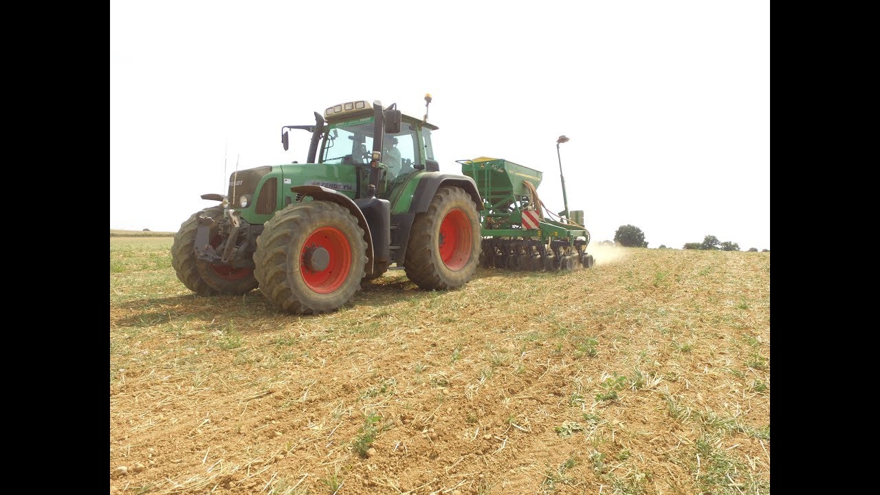 Semis de colza 2018 [John Deere 750A & Fendt 714]