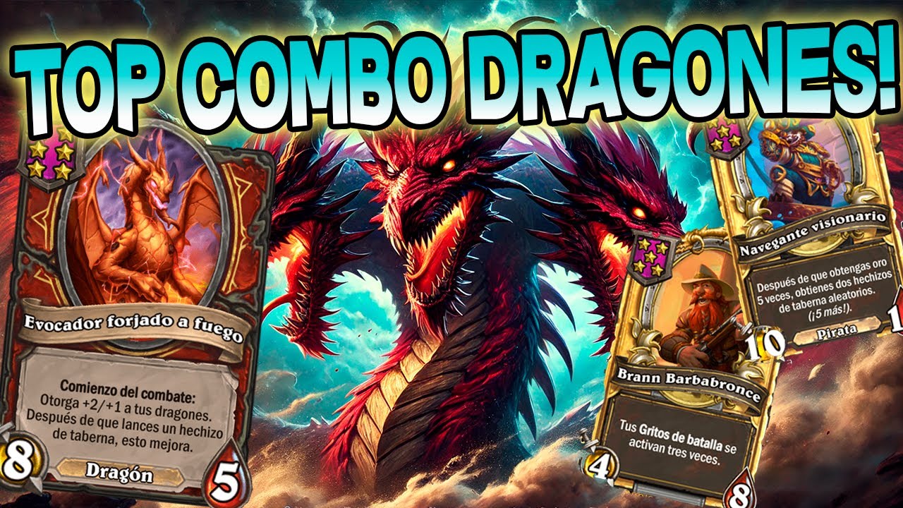 La Mejor Forma de Jugar Dragones en Hearthstone Battlegrounds