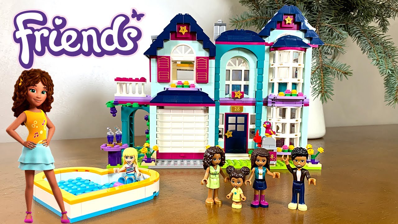 Lego Friends 2021 Andrea's Family House Set 41449 Speed Build Review