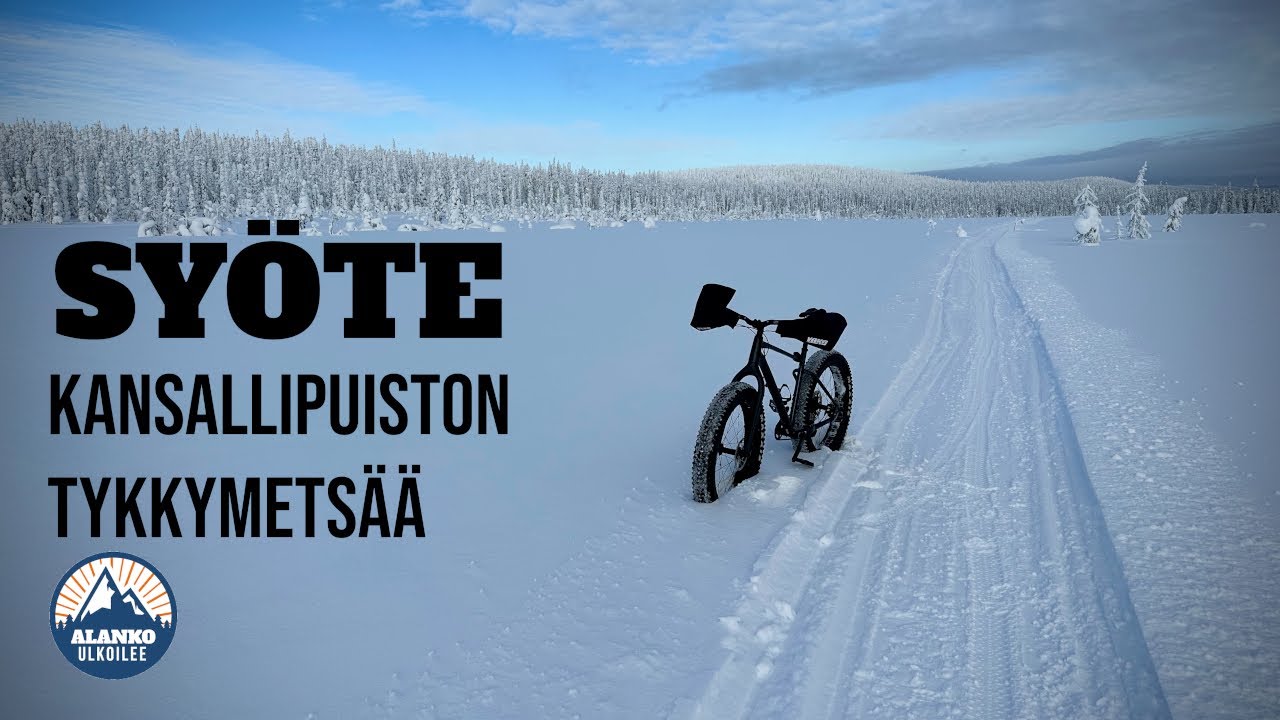 Syötteen kansallispuisto, talvipyöräilyä | Toraslampi, Ahmatupa, Ylpiätupa