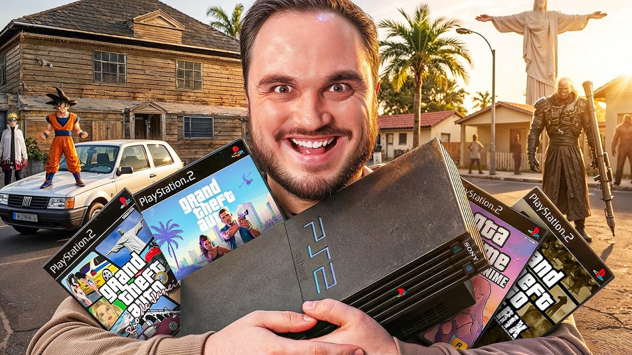 Joguei TODOS os GTA de CAMELÔ em 1 vídeo