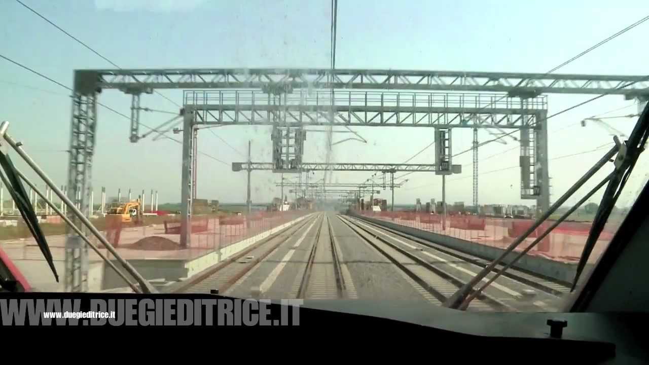 FRECCIAROSSA in cabina Napoli-Roma