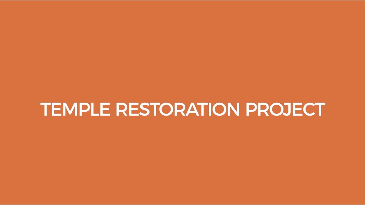 Conservation in the 2nd Century Temple of Artemis: Temple Restoration Project