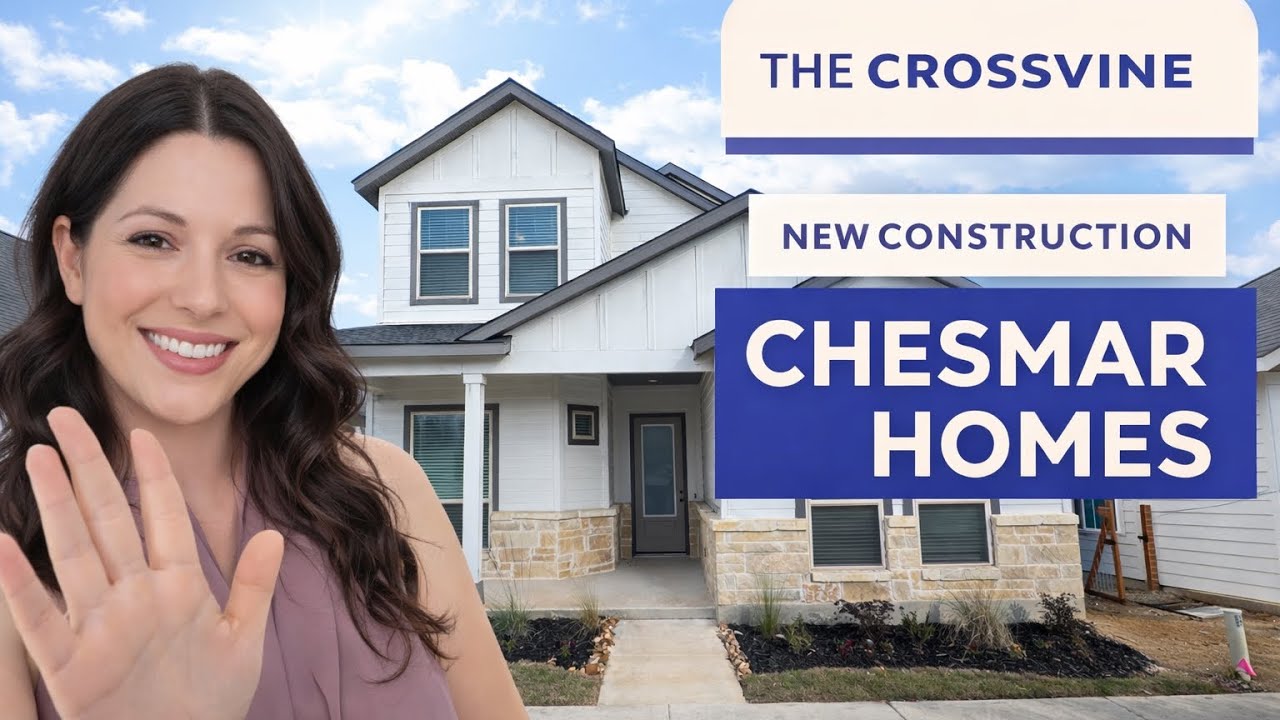 San Antonio New Construction Home Tour | Tanner Floor Plan &ndash; Chesmar Homes | Schertz TX