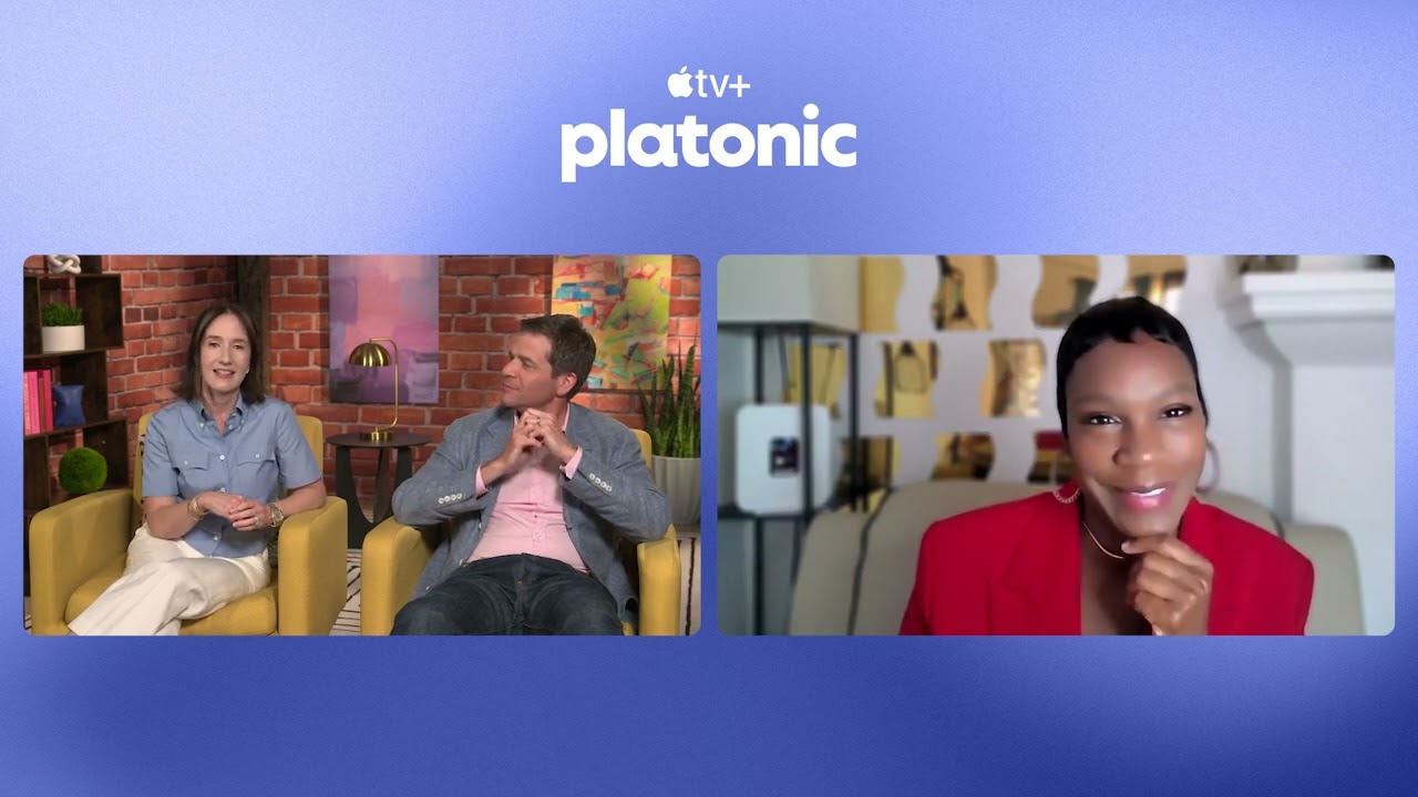 Nicholas Stoller & Francesca Delbanco on &lsquo;Platonic&rsquo; S2, Filming in LA, and CoCo Delivery Robots!