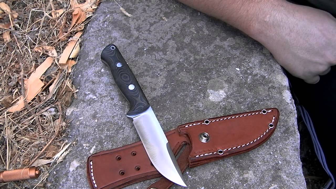 Особенности ножен на Bark River Bravo 1