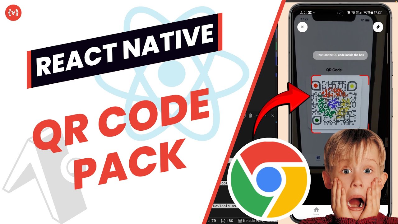 REACT NATIVE QR CODE & QR SCANNER