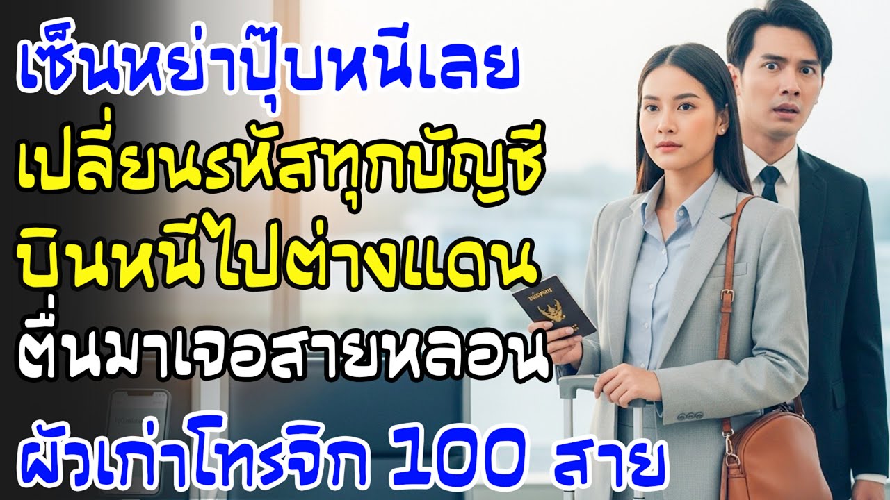 เซ็นหย่าเสร็จ ฉันเปลี่ยนรหัสทุกบัญชี บินออกนอกประเทศ เช้าเปิดมือถือ เจอสายอดีตเกือบ 100 สาย