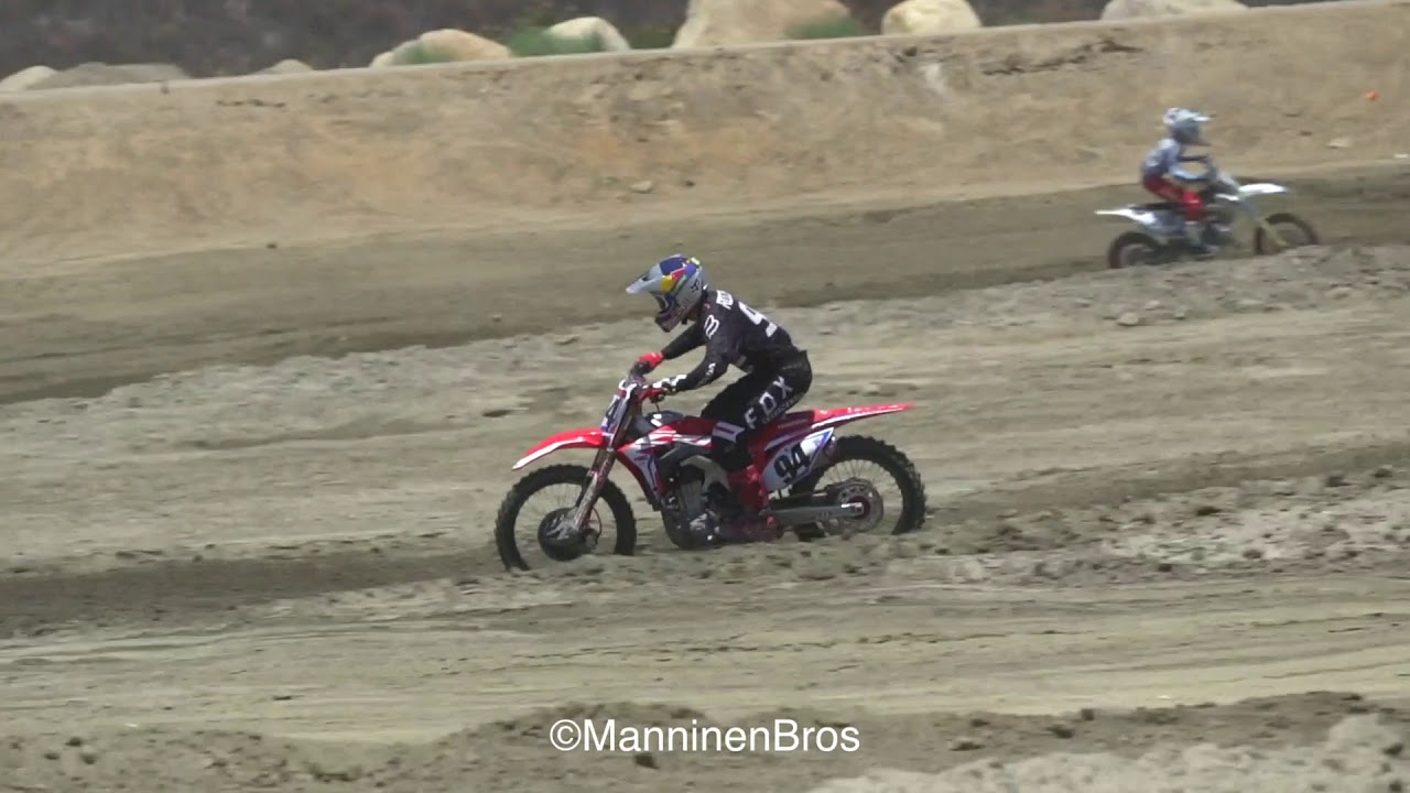 Ken Roczen motocross suspension testing raw