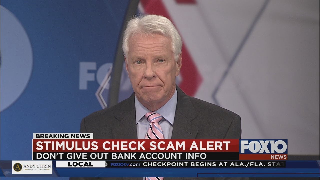 Stimulus check scam alert