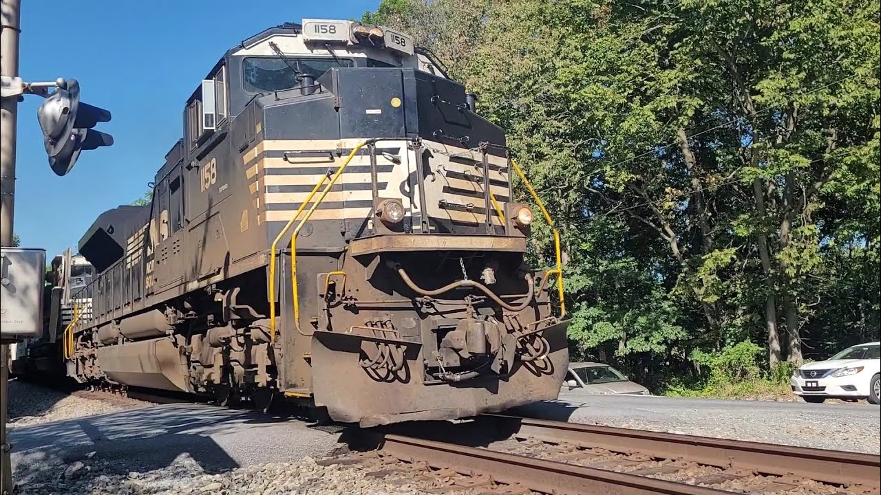 An SD70ACE Leads 27A Past Whitmer Road