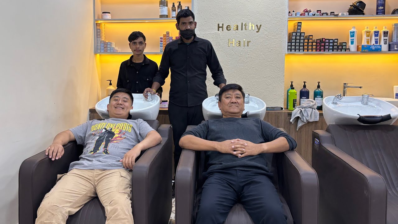 Visiting my sister new salon in Delhi with Uncle| Lima salon |Defence Colony 