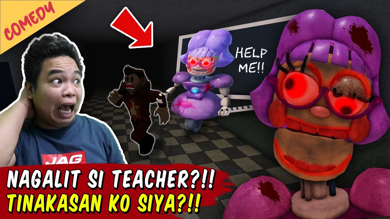 Tatakbuhan mo Talaga Kapag Ganito Teacher mo! - Escape Miss Ani Tron's Detention Roblox