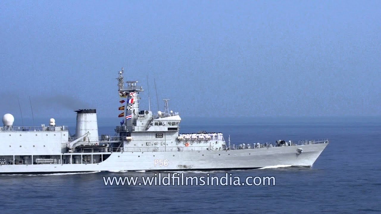 INS Tir, the 1st training squadron ship of Indian Navy's Southern Naval Command
