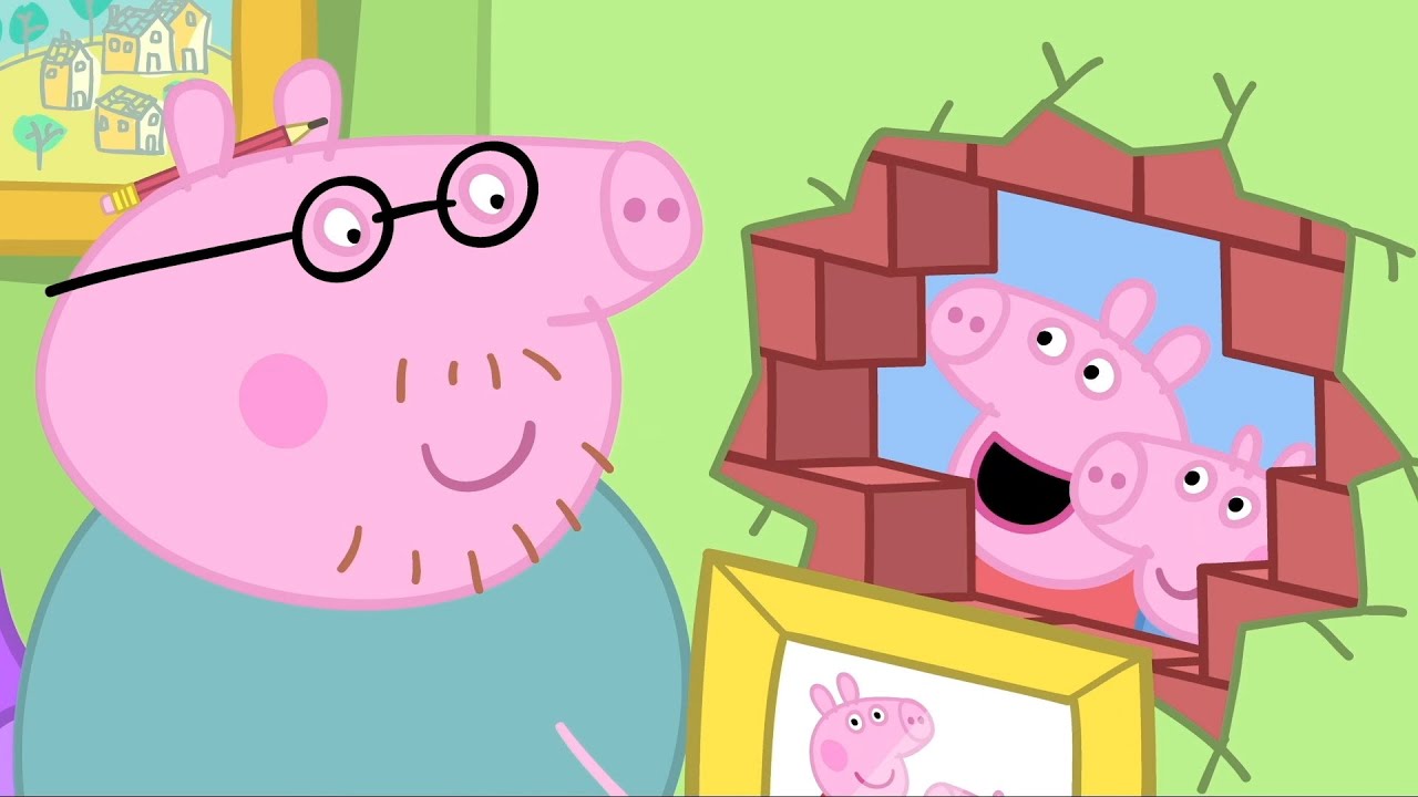 Peppa Gris | Sett opp et bilde | Tegnefilmer for barn
