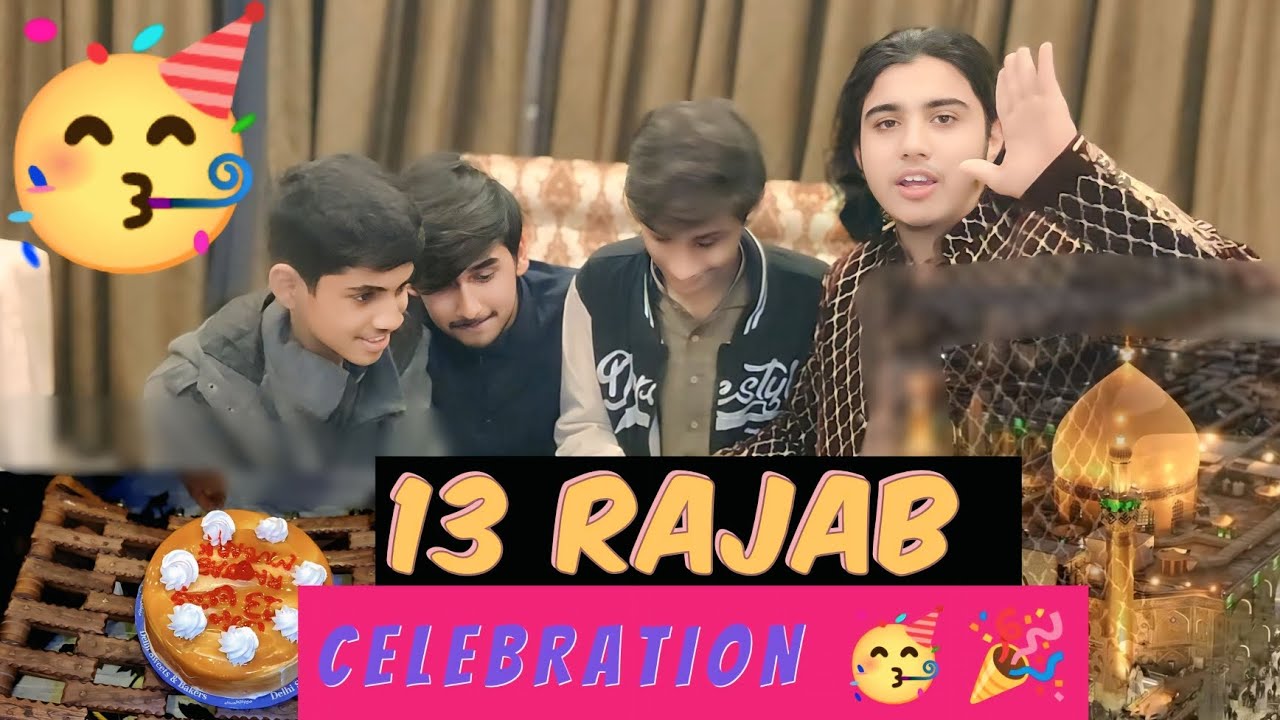13RAJAB MUBARAK 🥳🎉||How did we celebrate 13 Rajab?🙌🏻#panjtani #ya ali