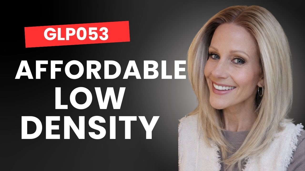 Обзор парика GlamVigor GLP053 | Смесь натуральных человеческих волос и синтетического волокна Hyb...