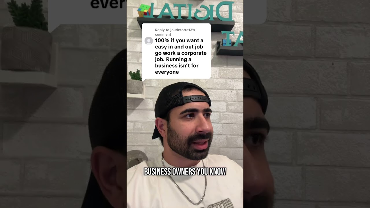 running a business is not for everyone