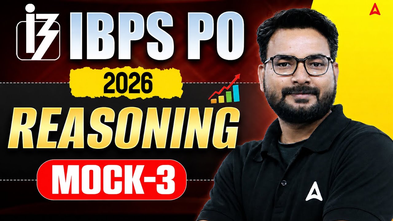 IBPS PO 2026 Reasoning | Reasoning Mock Test - 3 | Most Expected Paper by Saurav Sir