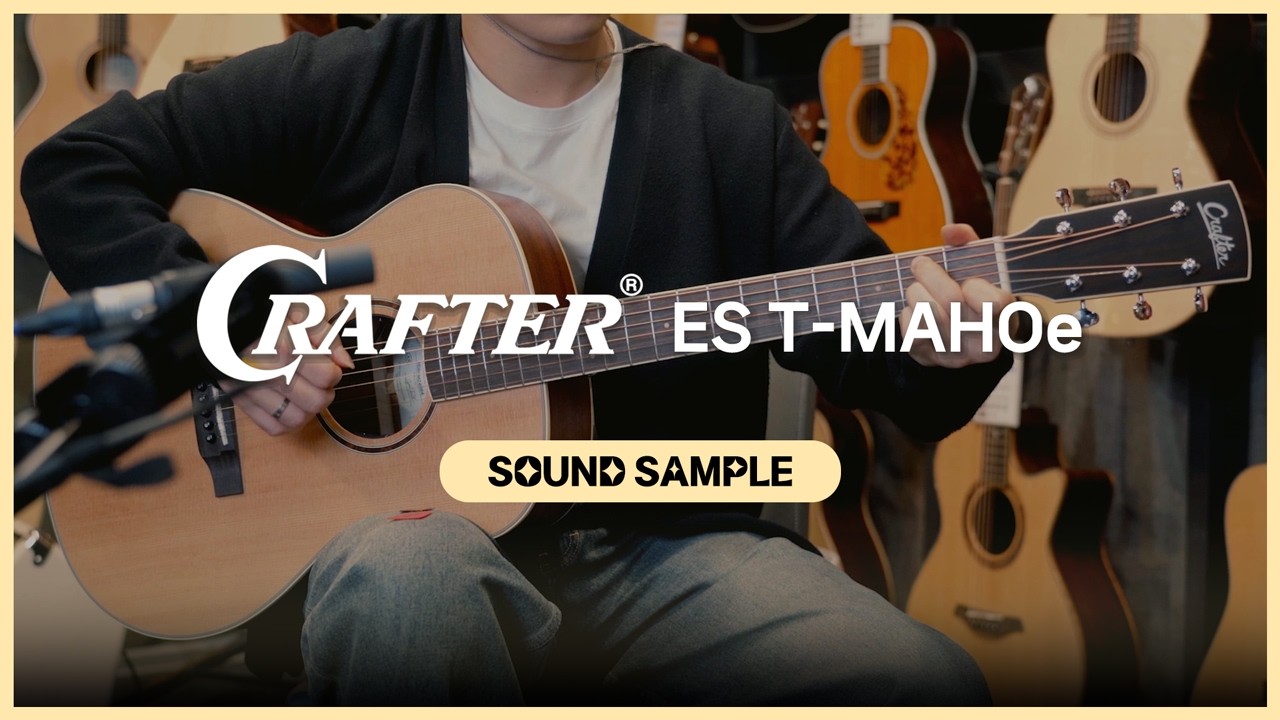 크래프터(CRAFTER)  ES T-MAHO e Sound Sample 기타리스트 김민규 연주