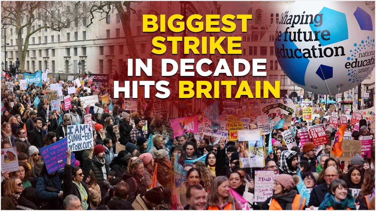Britain Strikes Live: UK Hit By Biggest Stikes In A Decade As Pay  Disputes Escalate